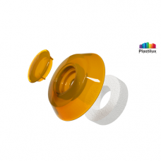 Термошайба для поликарбоната УП500 оранжевый D=40мм Термошайба для поликарбоната УП500 оранжевый D=40мм