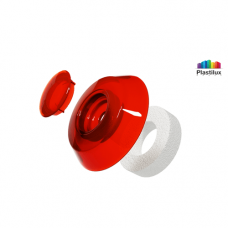 Термошайба для поликарбоната УП500 красный D=40мм Термошайба для поликарбоната УП500 красный D=40мм